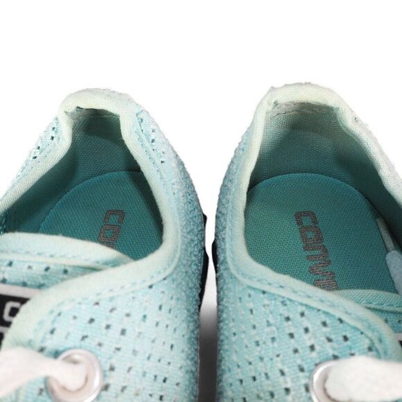 Converse Chuck Taylor All Star Ox Perf Motel Pool "Aqua Blue" 551623F Women's 9 - Picture 11 of 11